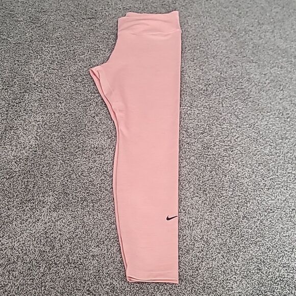 💥NWOT! Light Coral Nike Full Length Leggings Sz Large - Picture 2 of 9